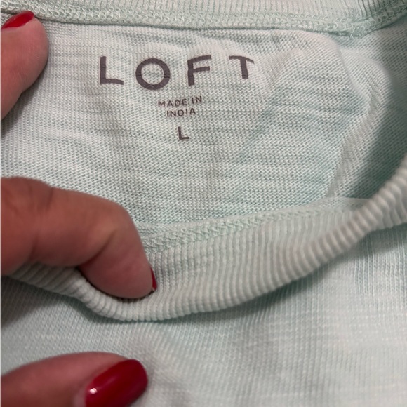 LOFT Harbor Tank Top in Mint Green - Picture 2 of 2